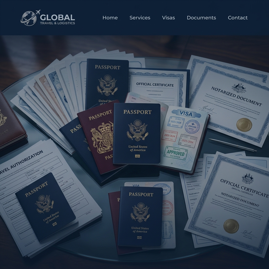 Official document services South Africa - Visa passport and traffic assistance by Amany Travel