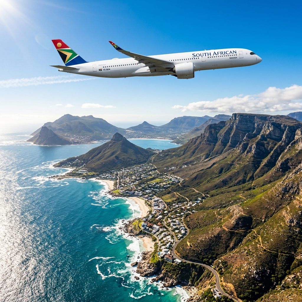 Cheap domestic flights South Africa - Book Johannesburg Cape Town Durban online with Amany Travel